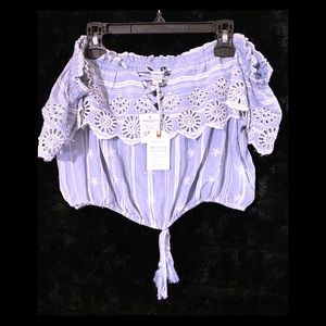 NWT American Eagle Off the shoulder top